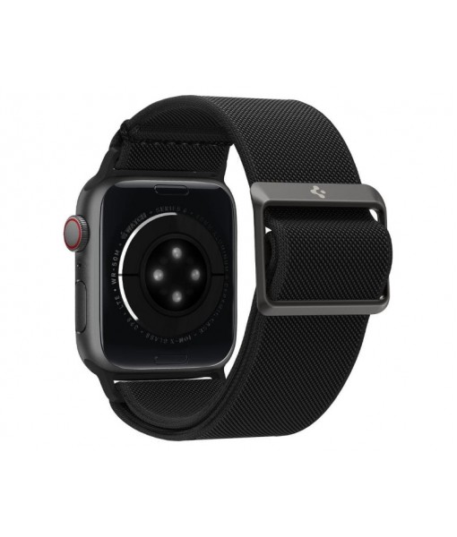 Curea Spigen Fit Lite Compatibila Cu Apple Watch 4 / 5 / 6 / 7 / Se (38 / 40 / 41 Mm), Negru